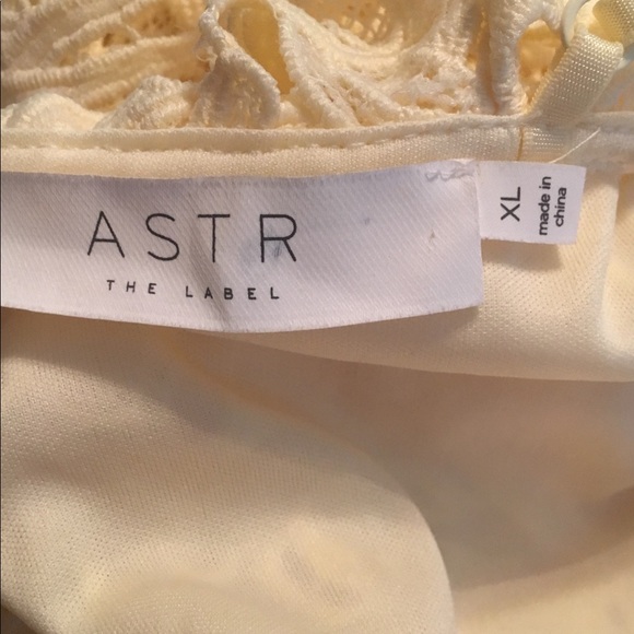 - ASTR Crochet Off The Shoulder Dress - Picture 3 of 3